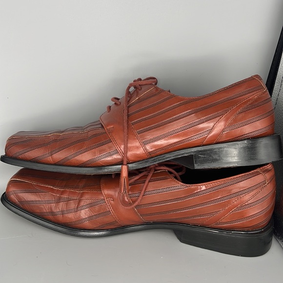 Giorgio Brutini Private Collection Men’s Leather Upper Oxford Shoes sz 12M - Picture 6 of 10